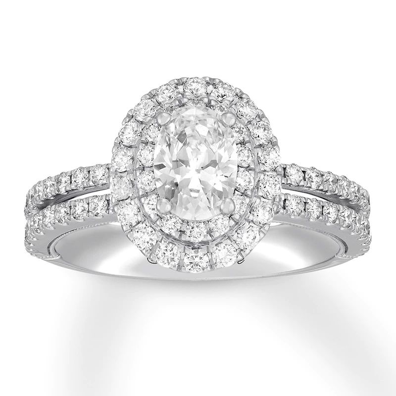 Diamond Engagement Ring 1-3/4 ct tw 14K White Gold