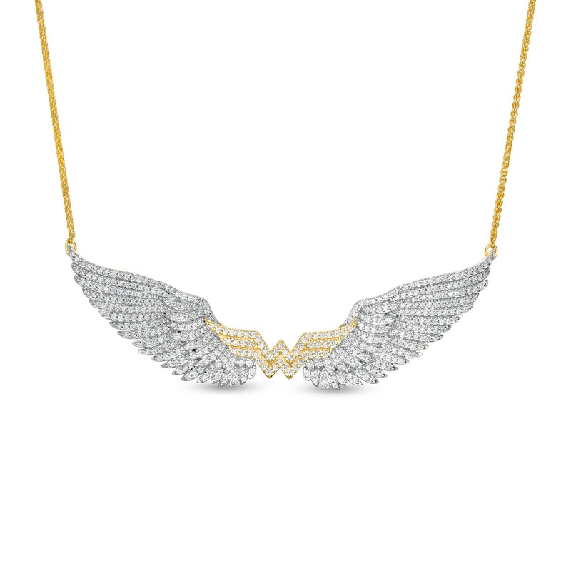 2CT.T.W. Diamond Wings Necklace in 10K Gold