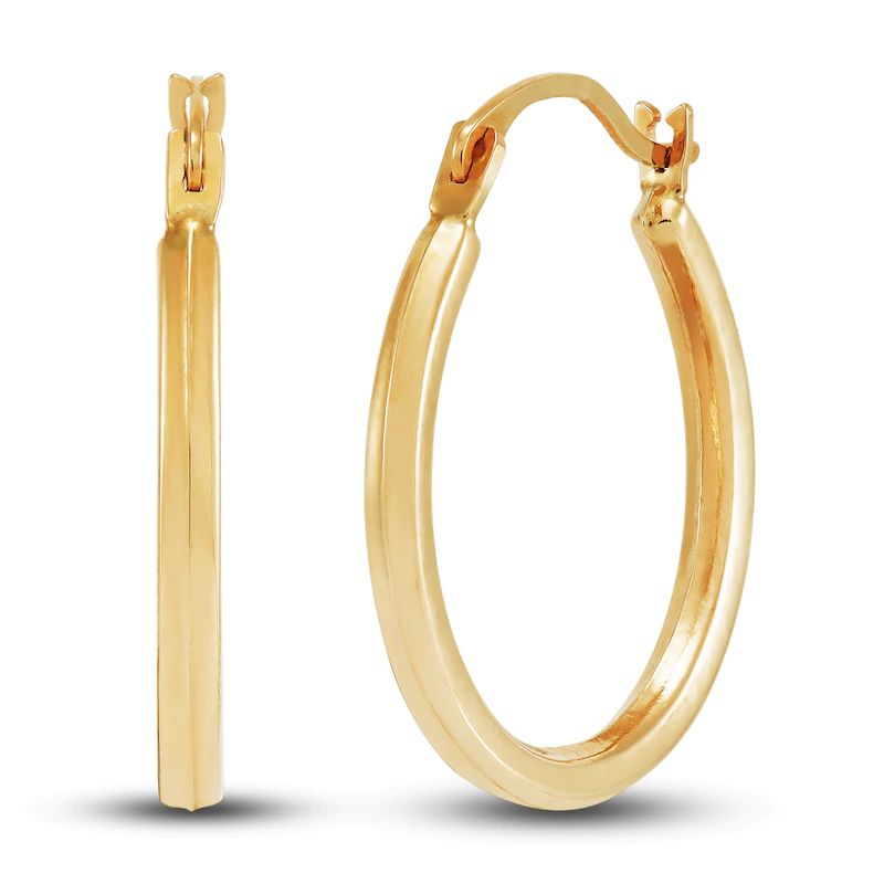 Stud/Hoop Earring Boxed Set 10K Yellow Gold