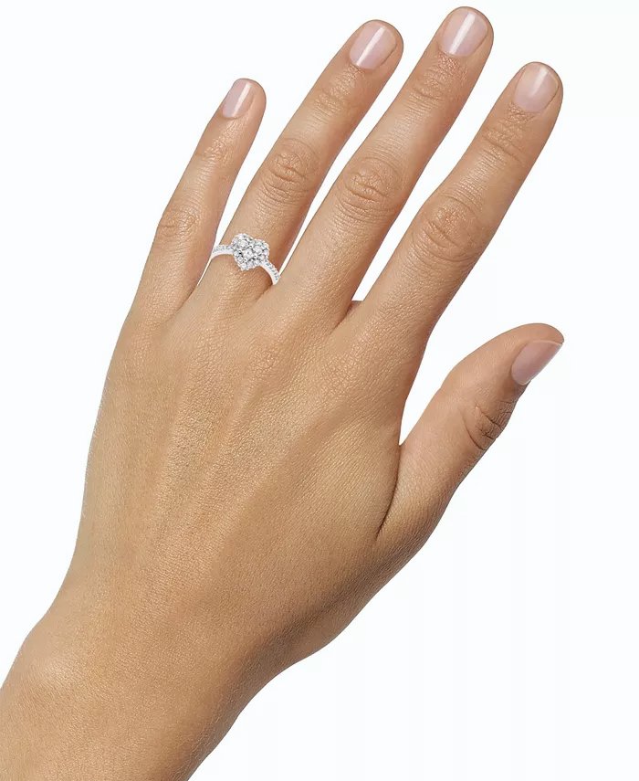 DiamondHeartRing(9/10ct.t.w.)inin14kWhite,Yellow,orRoseGold