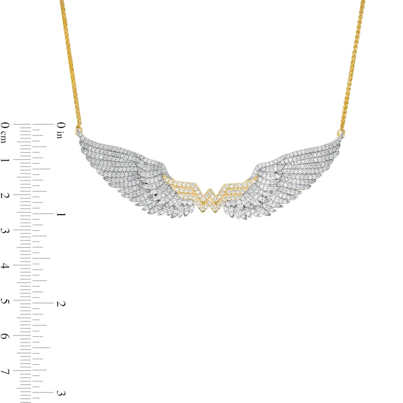2CT.T.W. Diamond Wings Necklace in 10K Gold