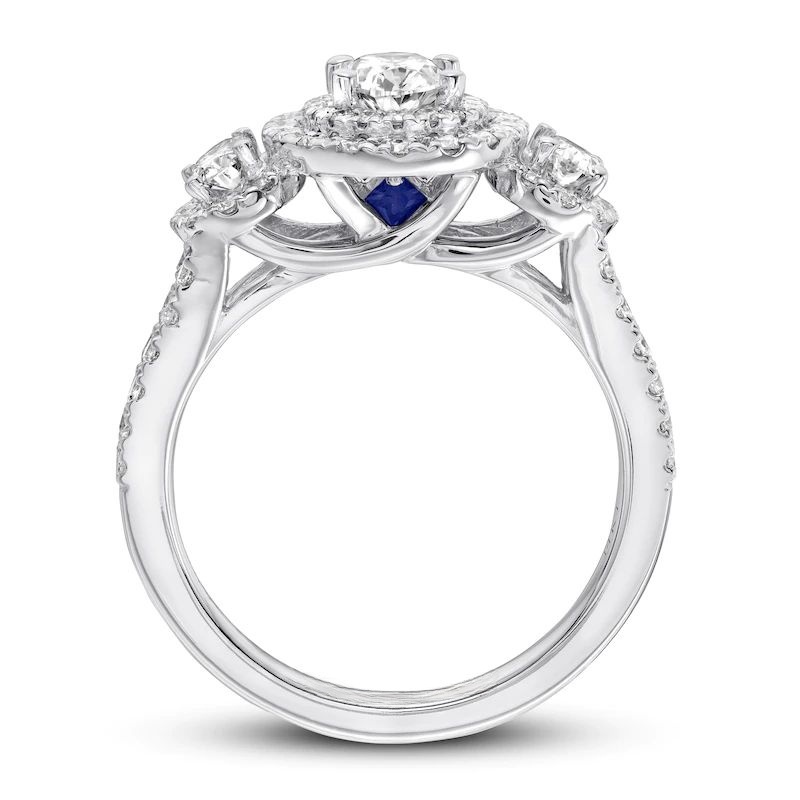 Ring 1-1/2cttw Diamonds 14K White Gold