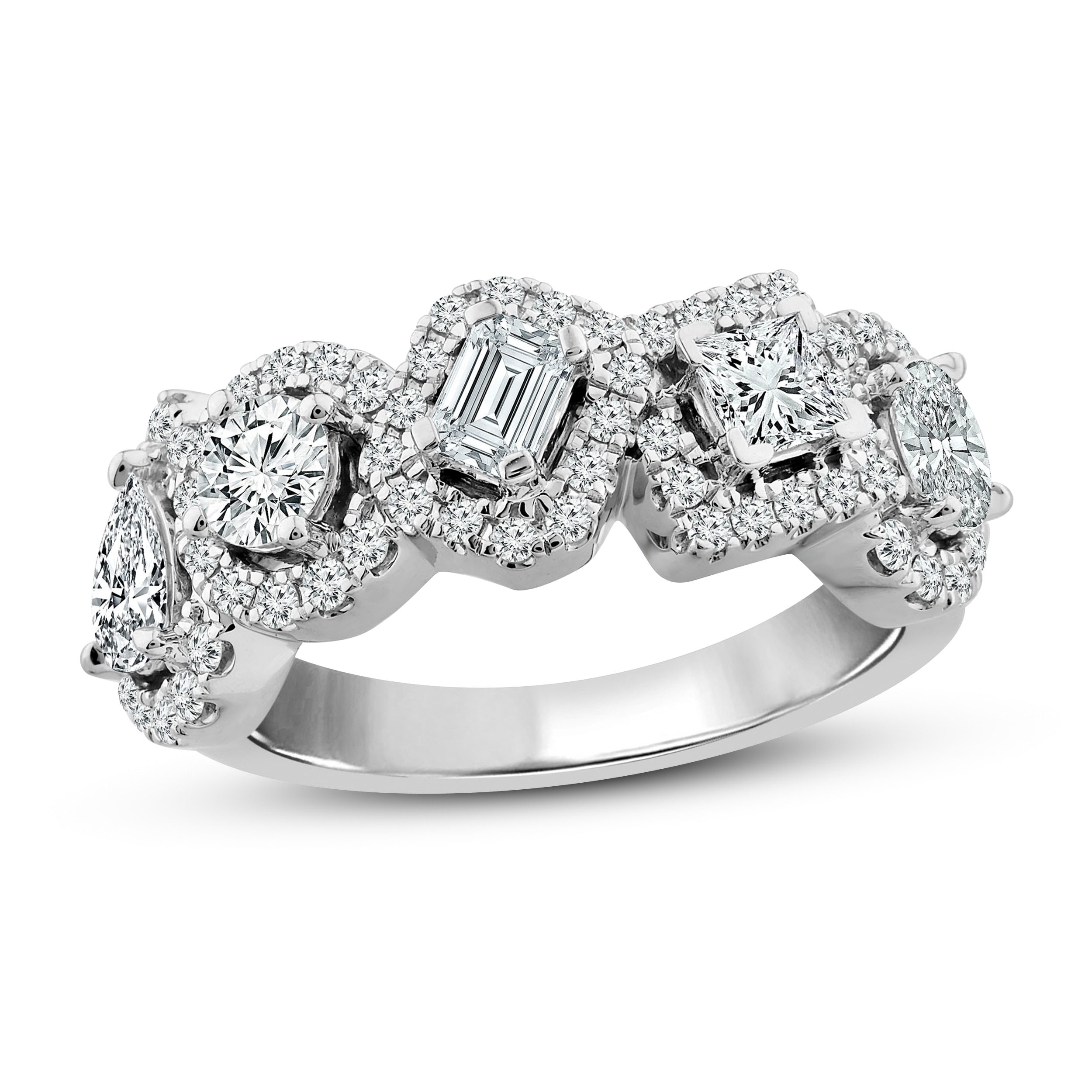 DiamondRing1-3/4cttw10KWhiteGold