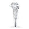 Bridal Set 1-1/8 ct tw Diamonds 14K White Gold