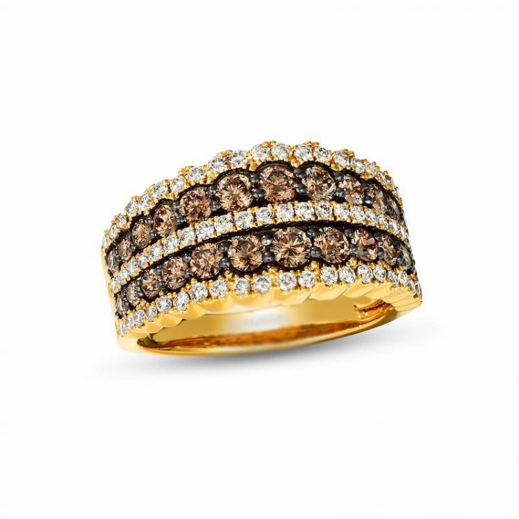 DiamondRing1-5/8cttwRound-cut14KHoneyGold