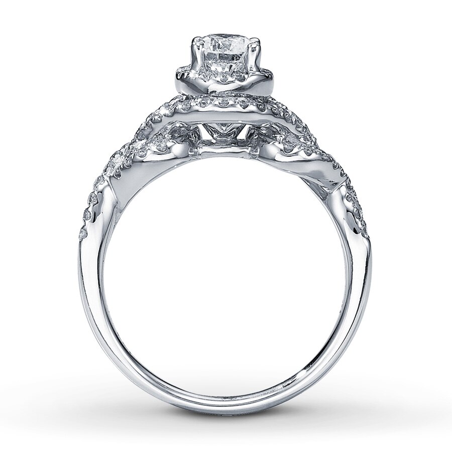 Ring 1 ct tw Diamonds 14K White Gold